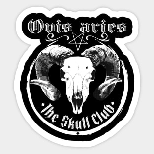 The Skull Club - Ovis Aries Original Sticker